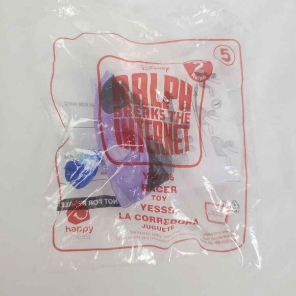 McDonald's wreck it Ralph 2, Yesss Racer toy #5 - Picture 1 of 4